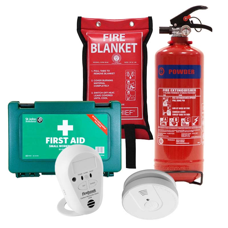 Home safety store fire extinguisher