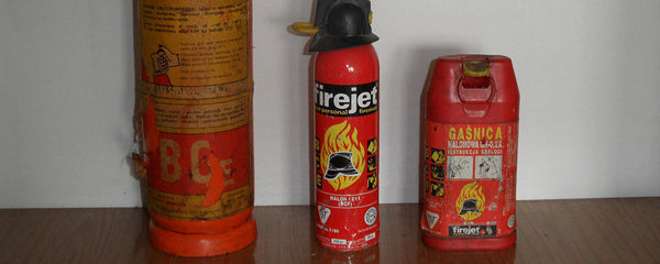 Halon Fire Extinguishers