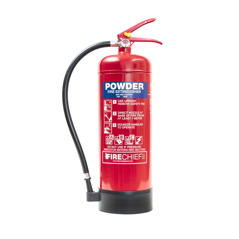 Firechief CTX 6kg Dry Powder Fire Extinguisher