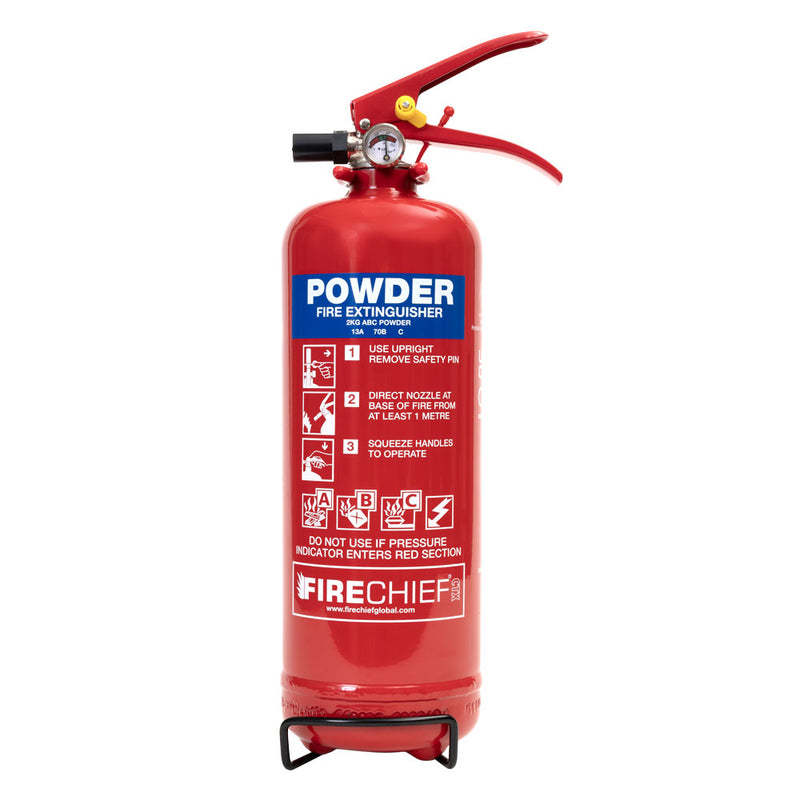 Firechief CTX 2kg Dry Powder Fire Extinguisher