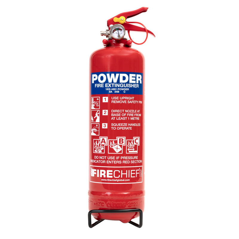 Firechief CTX 1kg Dry Powder Fire Extinguisher