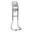 Chrome Tubular Single Fire Extinguisher Stand