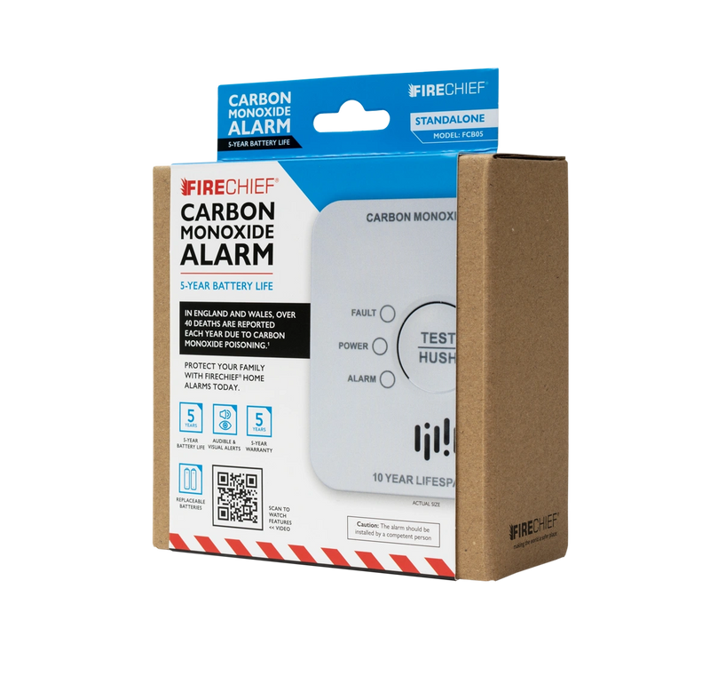 Firechief 5 year Battery Carbon Monoxide Alarm