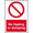 4mm Fluted PVC No Tipping 400X600 Sign
