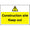 Duralite Tuff 600X450 Keep Out Sign