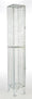 Two Door Wire Mesh Lockers - D305mm
