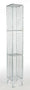 Three Door Wire Mesh Lockers - D380mm