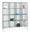 Multi Compartment Wire Mesh Lockers - D450mm