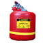 Justrite Type I Poly Safety Can