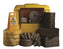 1000 litre Ecospill Maintenance Spill Kit - 4 Wheeled Drop-Front Bin